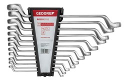 GEDORE red Doppelringschlüssel-Satz 6-32mm GEDORE red Doppelringschlüssel-Satz gekröpft für Heimwerker und Profis geeignet