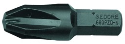 Zeige Details für Gedore Schraubendreherbit 1/4 Zoll Kreuzschlitz PZ 4, 690 PZD 4 Bild von Gedore Schraubendreherbit 1/4 Zoll Kreuzschlitz PZ 4, 690 PZD 4