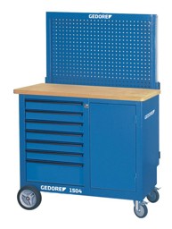 Gedore Rollwerkbank mit Rückwand Gedore Rollwerkbank mit Rückwand