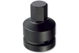 Gedore Kraftschraubereinsatz 1 Zoll IN-6-kant Gedore Kraftschraubereinsatz IN-6-kant, 4-kant-Antrieb 1 Zoll, GEDORE Stahl, manganphosphatiert,