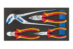 Zeige Details für Gedore EI-1500 CT1-VDE 142 L Check-Tool-Einlage leer Bild von Gedore EI-1500 CT1-VDE 142 L Check-Tool-Einlage leer