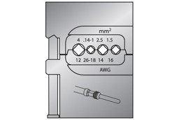 Zeige Details für Moduleinsatz 8140-18 für schwere Steckverbinder Bild von Moduleinsatz 8140-18 für schwere Steckverbinder