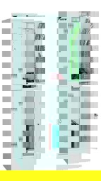 Zeige Details für Garderobenschrank Doppelstöckig 4 Abteile Bild von Garderobenschrank Doppelstöckig 4 Abteile