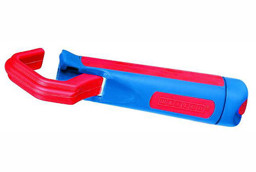 Zeige Details für WEICON Kabelmesser Ø 28-35 mm blau/rot, Schiebeblister Bild von WEICON Kabelmesser Ø 28-35 mm blau/rot, Schiebeblister