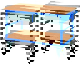 Zeige Details für Metec Werkstatt-Tischwagen mit 2 Einzelschubladen Bild von Metec Werkstatt-Tischwagen mit 2 Einzelschubladen