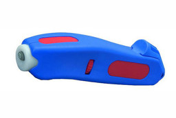 Zeige Details für WEICON Kabelmesser S 4-28 Voltage, blau/rot, Schiebeblister Bild von WEICON Kabelmesser S 4-28 Voltage, blau/rot, Schiebeblister
