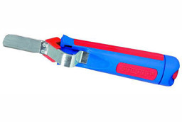 Zeige Details für WEICON 4-28 G Kabelmesser Ø 4-28 mm blau/rot, Schiebeblister Bild von WEICON 4-28 G Kabelmesser Ø 4-28 mm blau/rot, Schiebeblister