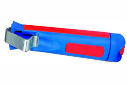 Zeige Details für WEICON Kabelmesser Ø 4-16 mm blau/rot, Schiebeblister Bild von WEICON Kabelmesser Ø 4-16 mm blau/rot, Schiebeblister