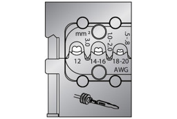 Zeige Details für Moduleinsatz 8140-20 für Lamellenkontakte Bild von Moduleinsatz 8140-20 für Lamellenkontakte