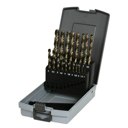 Zeige Details für HSS-E Edelstahlbohrer Satz 1,0 - 10,0 mm, 19 tlg. Bild von HSS-E Edelstahlbohrer Satz 1,0 - 10,0 mm, 19 tlg.