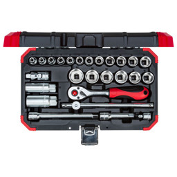 Zeige Details für GEDORE red Steckschl.Satz 3/8 SW6-24mm 26tlg Bild von GEDORE red Steckschl.Satz 3/8 SW6-24mm 26tlg