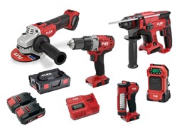 Zeige Details für Flex L125 18.0-EC + CHE 18.0-EC + DD2G 18.0 Bild von Flex L125 18.0-EC + CHE 18.0-EC + DD2G 18.0