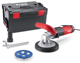Zeige Details für Flex Sanierungsschleifer LD 15-10 125 u. PKD-Schleifteller Bild von Flex Sanierungsschleifer LD 15-10 125 u. PKD-Schleifteller