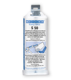 Zeige Details für WEICON Easy-Mix S 50, 50 ml, Epoxyd-Klebstoff Bild von WEICON Easy-Mix S 50, 50 ml, Epoxyd-Klebstoff