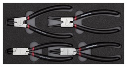 Zeige Details für GEDORE red Sicherungsringzangen gerade u. gewinkelt 4 tlg Bild von GEDORE red Sicherungsringzangen gerade u. gewinkelt 4 tlg