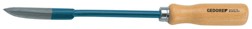 Gedore Löffelschaber Gedore Löffelschaber, Langschaber ein präzises Werkzeug aus Spezialstahl mit ergonomischem Holzgriff, ideal für professionelle und private Schabearbeiten.