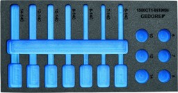 Gedore Check-Tool-Einlage leer Gedore Check-Tool-Einlage leer