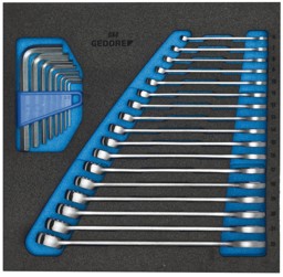 Gedore 1500 CT2-7 Check-Tool-Einlage mit Sortiment Gedore 1500 CT2-7 Check-Tool-Einlage mit Sortiment