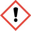 Gefahrensymbol Achtung (Reizend