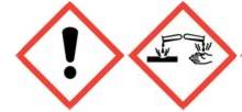 Gefahrensymbol – Achtung (Reizend)