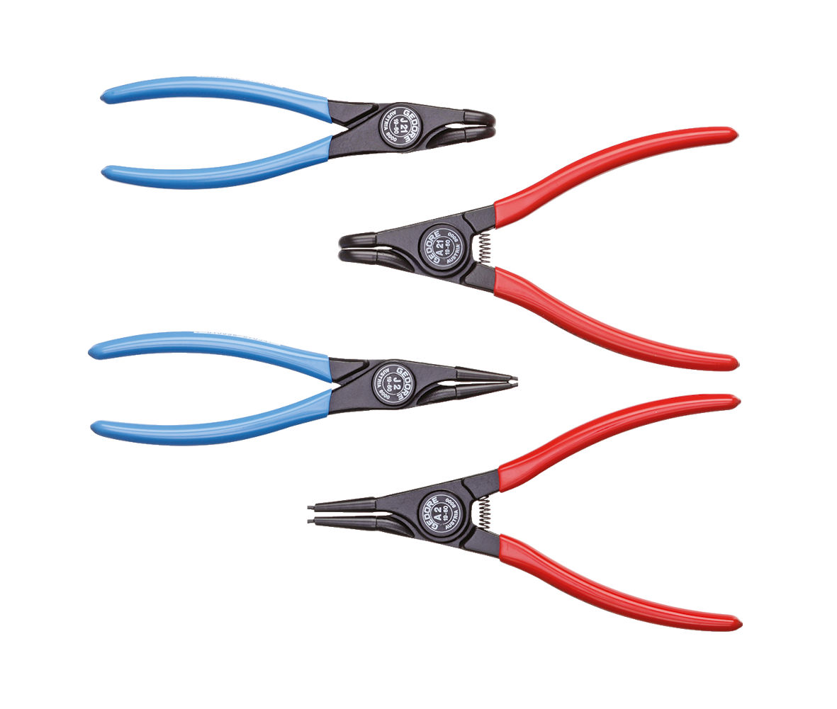 Bild von Gedore 1102-001 Montagezangen-Satz, 4-tlg.