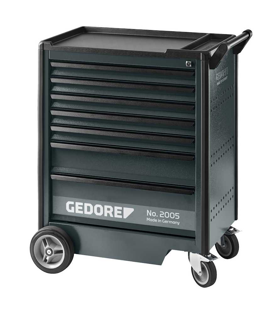 Bild von Gedore Werkzeugwagen mit 7 Schubladen, grau, MAGIC 2005 0511