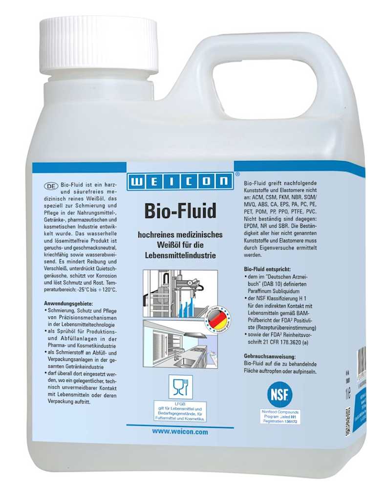 WEICON Food Grade Lubricant 1 L Schmier- und Pflegeöl