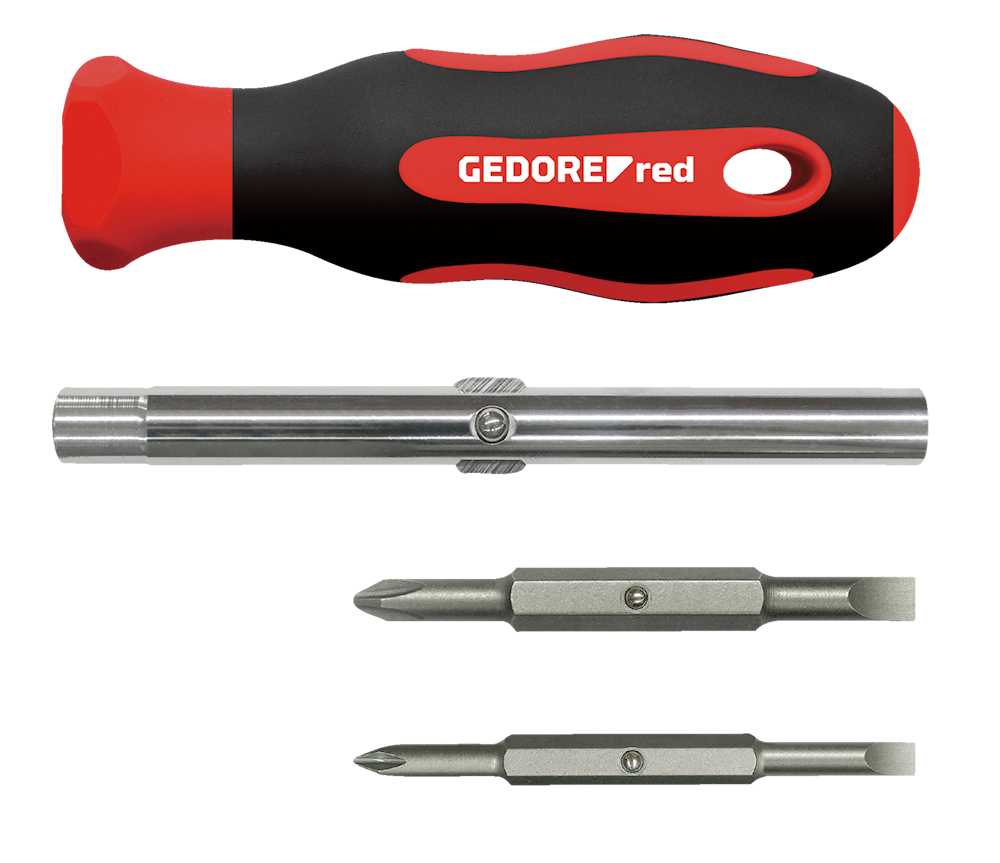 GEDORE red Bit-Schraubendreher 6-in-1