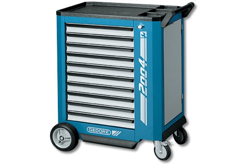 Bild von Gedore Werkzeugwagen 2004 1000 mit 10 Schubladen