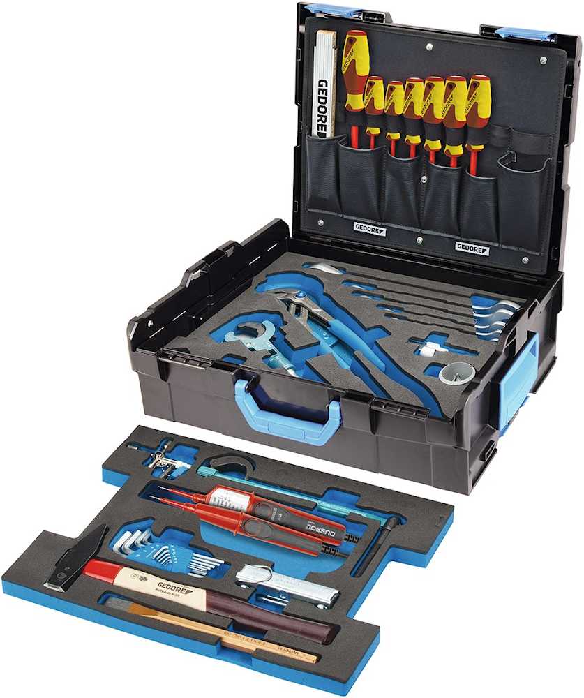 Bild von GEDORE 1100-03 L-BOXX mit Sortiment Sanitär 44 tlg.