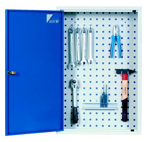 Bild von Werkzeug-Wandschrank mit Vierkantlochung 10 x 10 mm