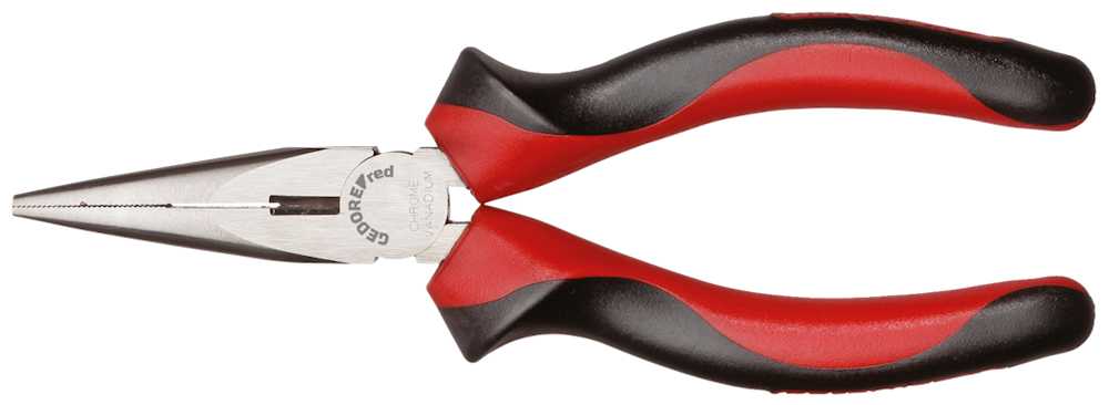 GEDORE red Flachrundzange gerade L 160 mm