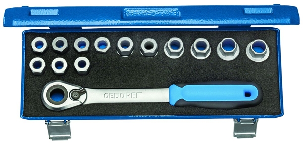 Gedore 19 SKU-20 Steckschlüssel-Satz 1/2 Zoll